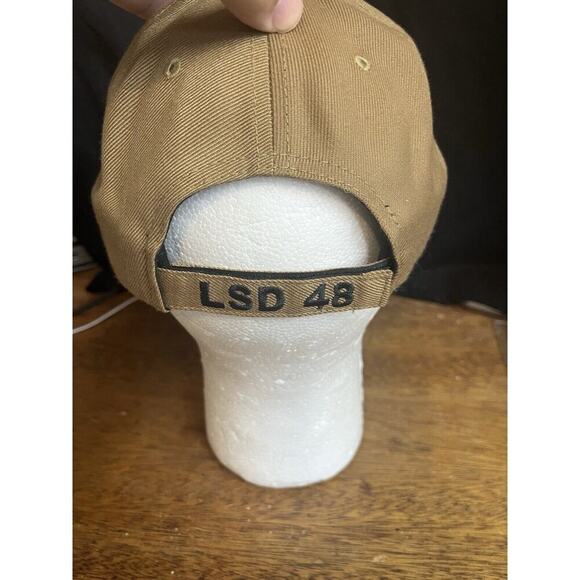 USS Ashland‎ LSD 48 The Corps US Navy Baseball Cap Hat One Size Beige NWOT - Picture 3 of 6